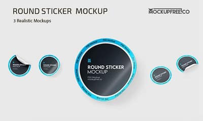 Circle-Sticker-Mockup