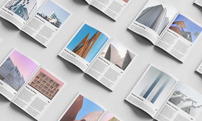 Free Magazine Set Mockup (PSD)