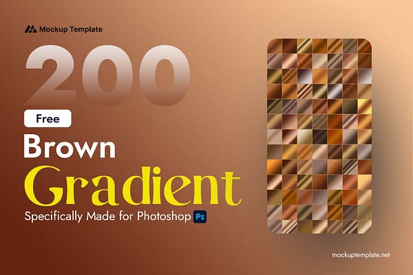 Brown Gradient Photoshop