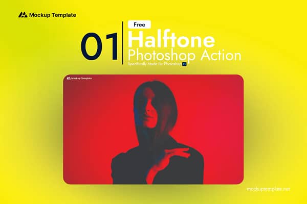 Halftone Effect Photoshop Action 2