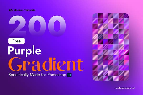 Purple Gradient Photoshop