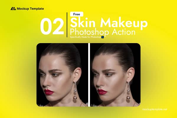 Skin Makeup Photoshop Action