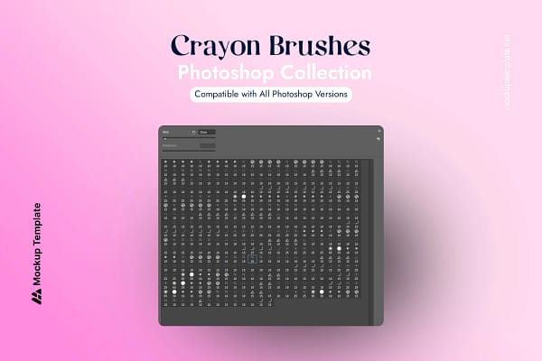 Free Crayon Brush Photoshop High Resolution