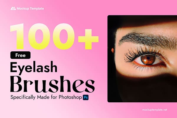 eyelash brush photoshop