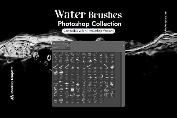 water brush photoshop Free Download