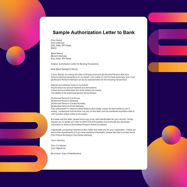 Sample-Authorization-Letter-to-Bank